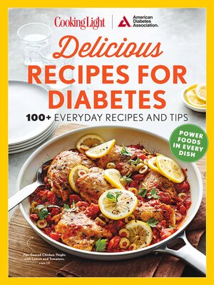 cover image of COOKING LIGHT Delicious Recipes for Diabetes